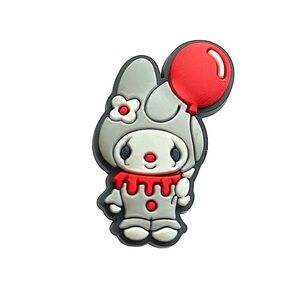 3/$10💥 My Melody Halloween “IT” Croc Charm